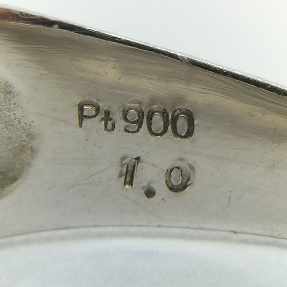 1carat Diamond Platinum Ring - Picture 7 of 8